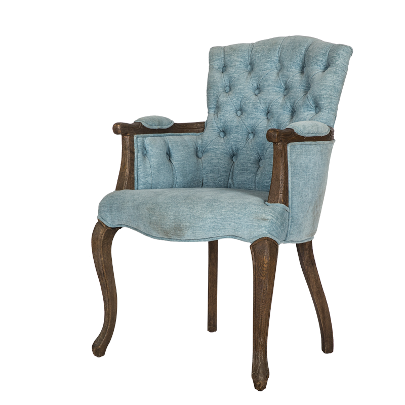 VZC0112 Tufted Dining Armchair