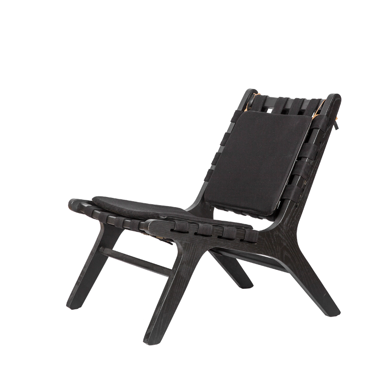 VZC0116 Woven Belt Side Chair
