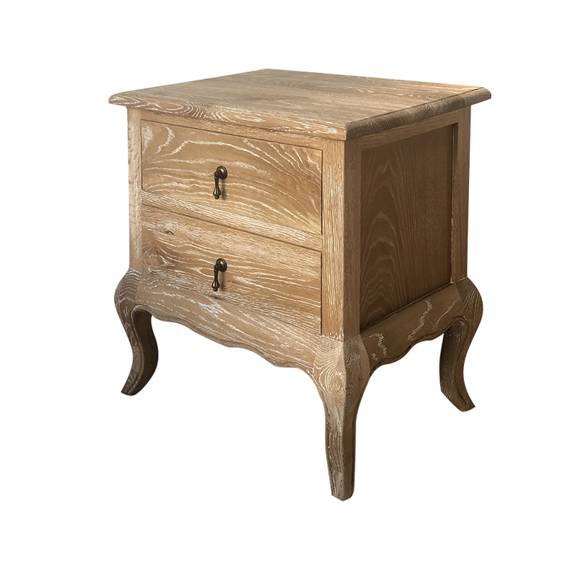VZCA0033 Two Drawers Nightstand